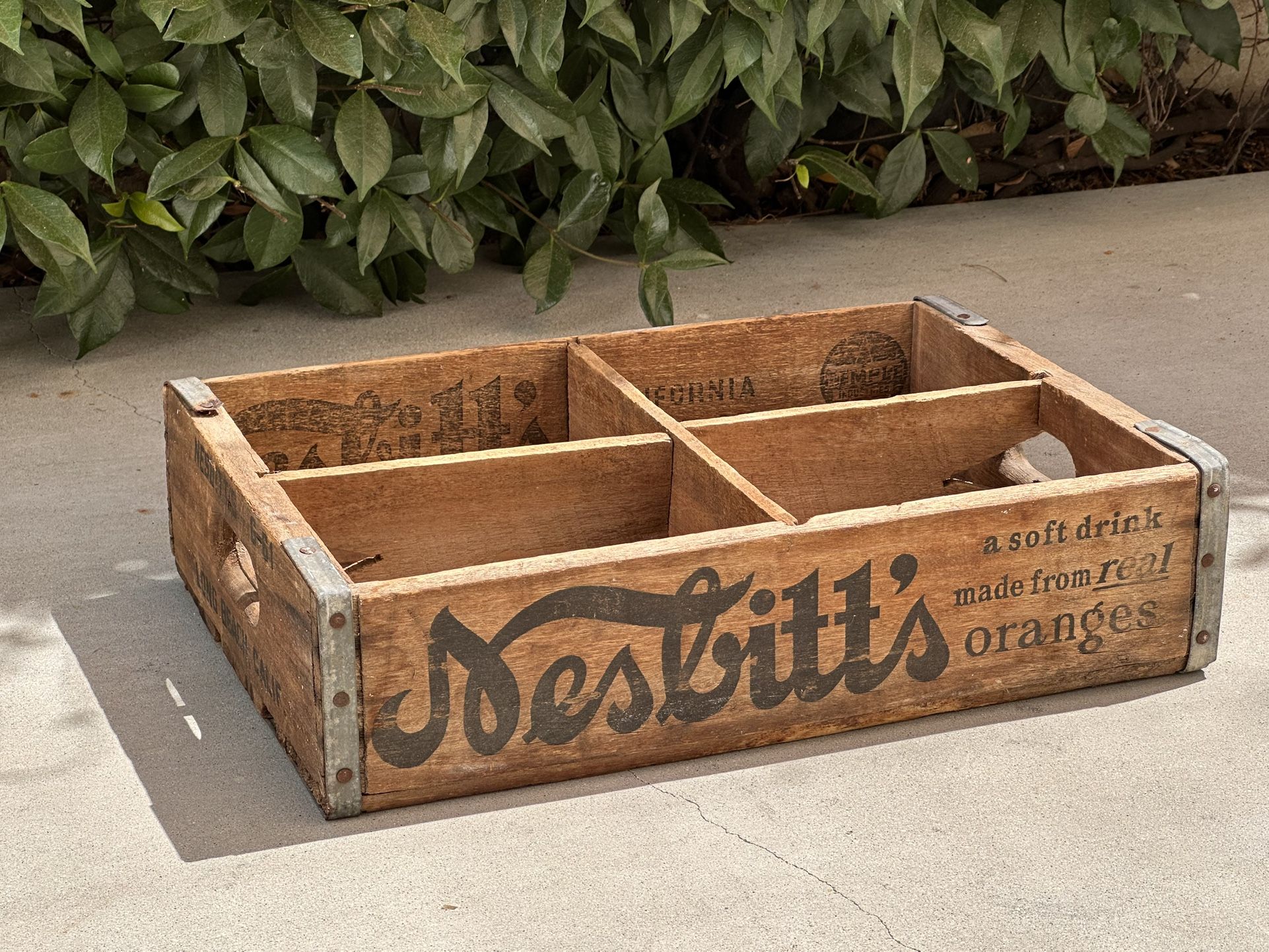 Nesbitt’s Vintage Soda Crate