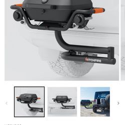 Rugged Hitch fire 2 Burner Grill Brand New 