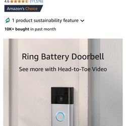 Ring Doorbell Camera 