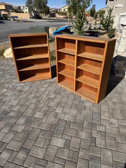 Bookshelves ready For Paint
