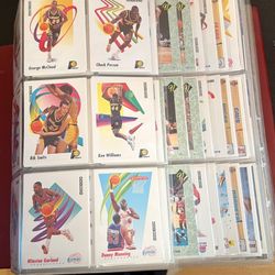 Binder Of Basketball, Hockey, & Baseball Cards 