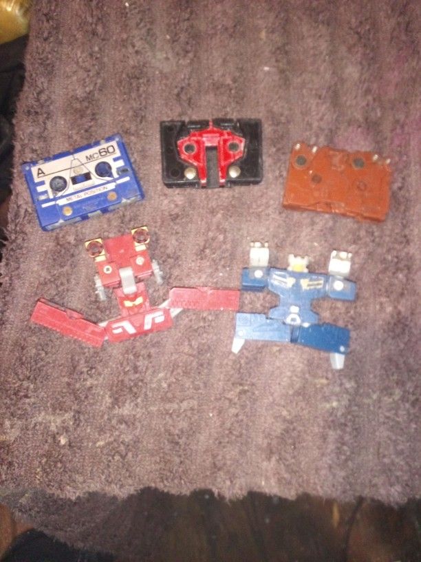 Orrigional Authentic TRANSFORMERS Buying All 5 For Price1980s