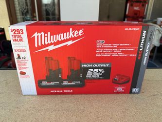 Milwaukee M12 5.0 high output battery