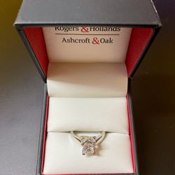 Brand New Rogers & Hollands Ashcroft & Oak Diamond and White Gold Engagement Ring #7 