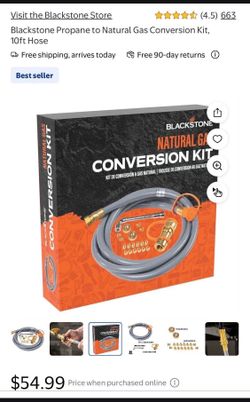 Blackstone Propane to Natural Gas Conversion Kit,