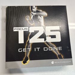 Beachbody Focus T25 “Get It Done” Workout DVDs