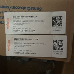 San Diego Fair Tickets