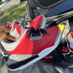 Jordan 3 Red Size 12 