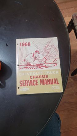 Shop Manual 1968 Chevy Truck