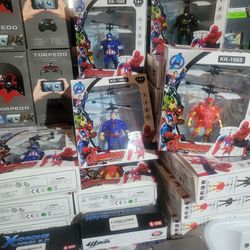 Batman, Captain America,  Ironman,  Superman