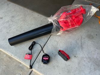 New craftman 20v blower comes with battery and charger asking $125
