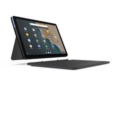  Lenovo Ideapad Duet Chromebook, 10.1" FHD IPS Touchscreeh -&nbsp; MediaTek Helio P60T - ARM Mali-G72 MP3 Graphics - 4GB - 64GB eMCP4x, Ice Blue + Iro