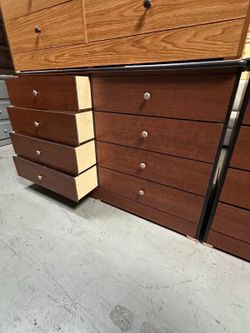 8  drawer cherry color
