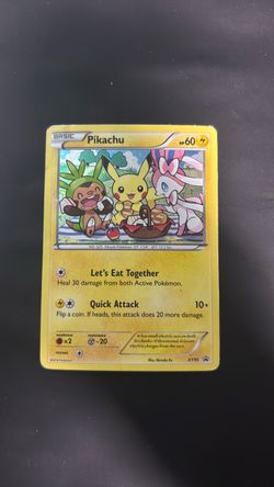 Pikachu XY95 Pokémon Holo Promo Card