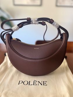 *NWT* Polene Numero Dix textured Sandal wood bag
