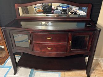 Somerton Wood Buffet with Mirror