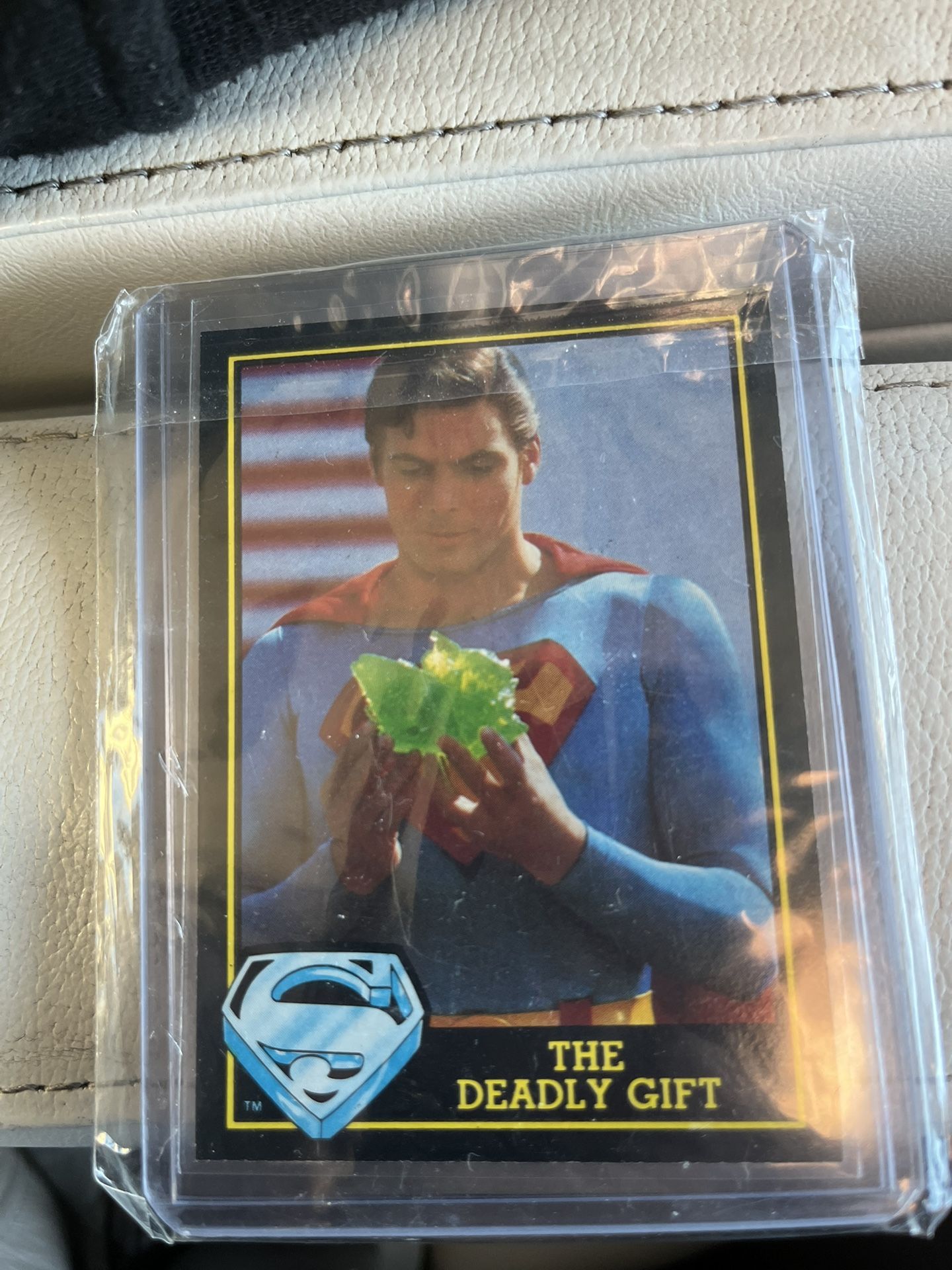 Authentic Super Man Card