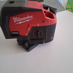 milwaukee cross line laser tool