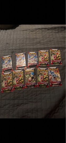 10 Scarlet Violet Base Booster Packs