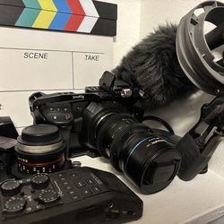 Filmmaking Kit BMPCC 4k Rode NTG 2 Sirui Lens