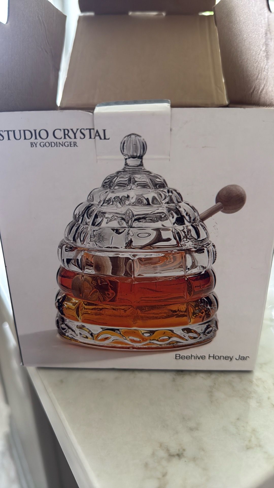 New Beehive jar crystal