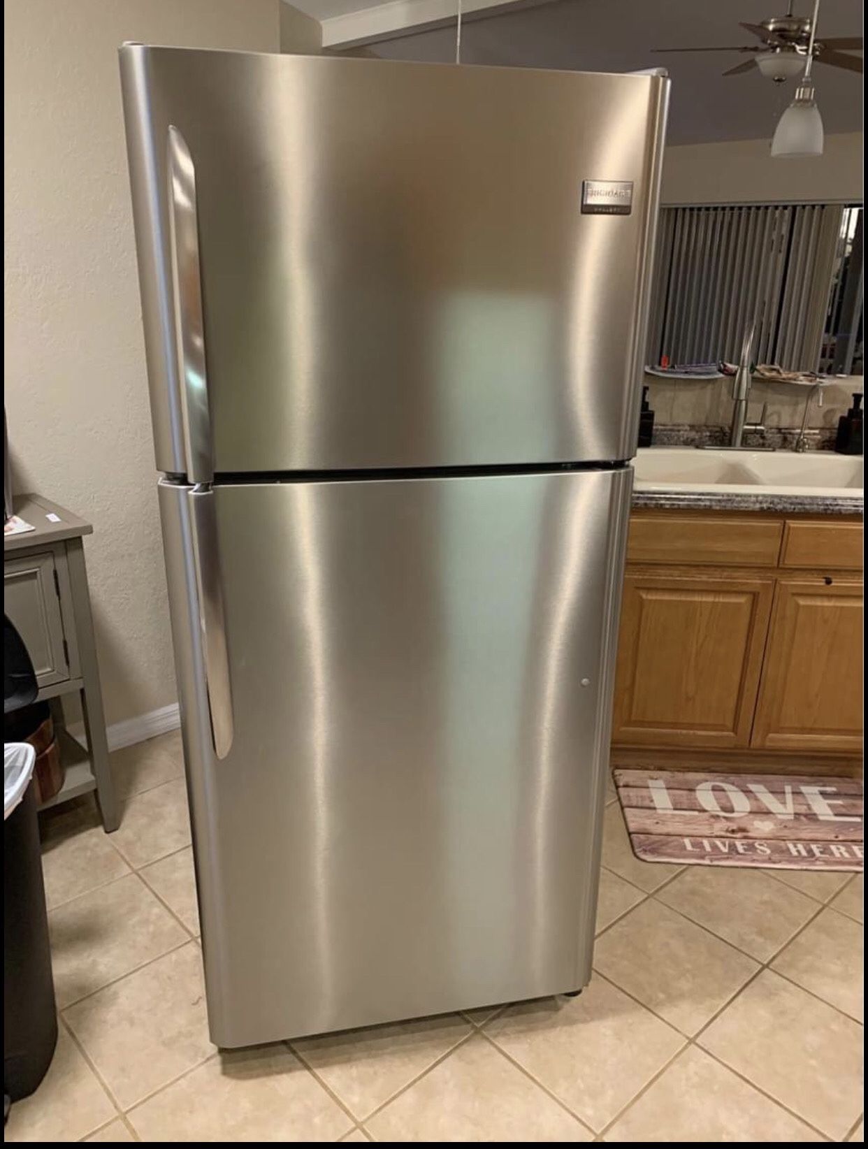 Fridge range dishwasher and microwave