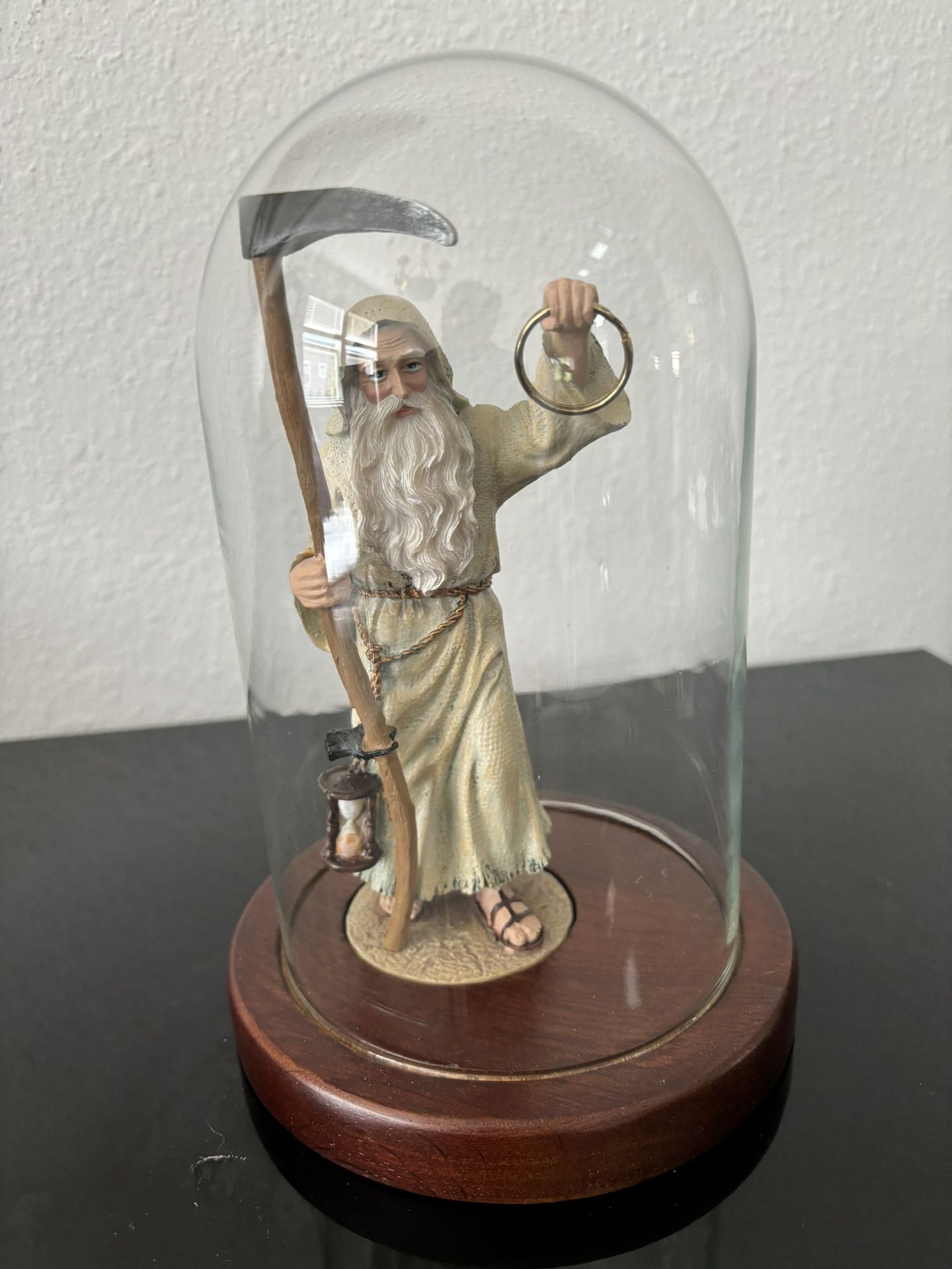 Toscano Father Time Pocket Watch Or Jewelry Holder