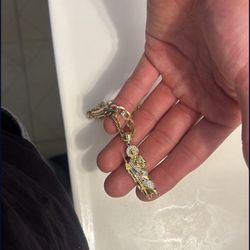 14k San Judas Pendant 7gs