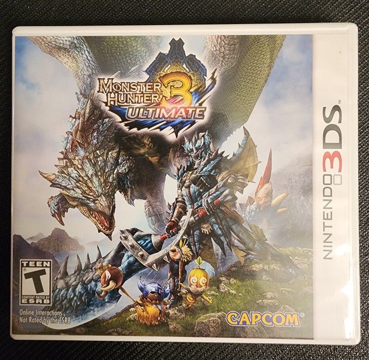 Nintendo 3DS Game - Monster Hunter 3 Ultimate
