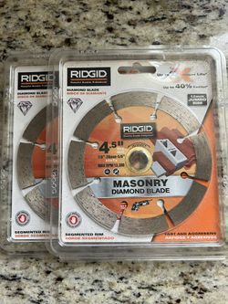 Ridgid Diamond Blade