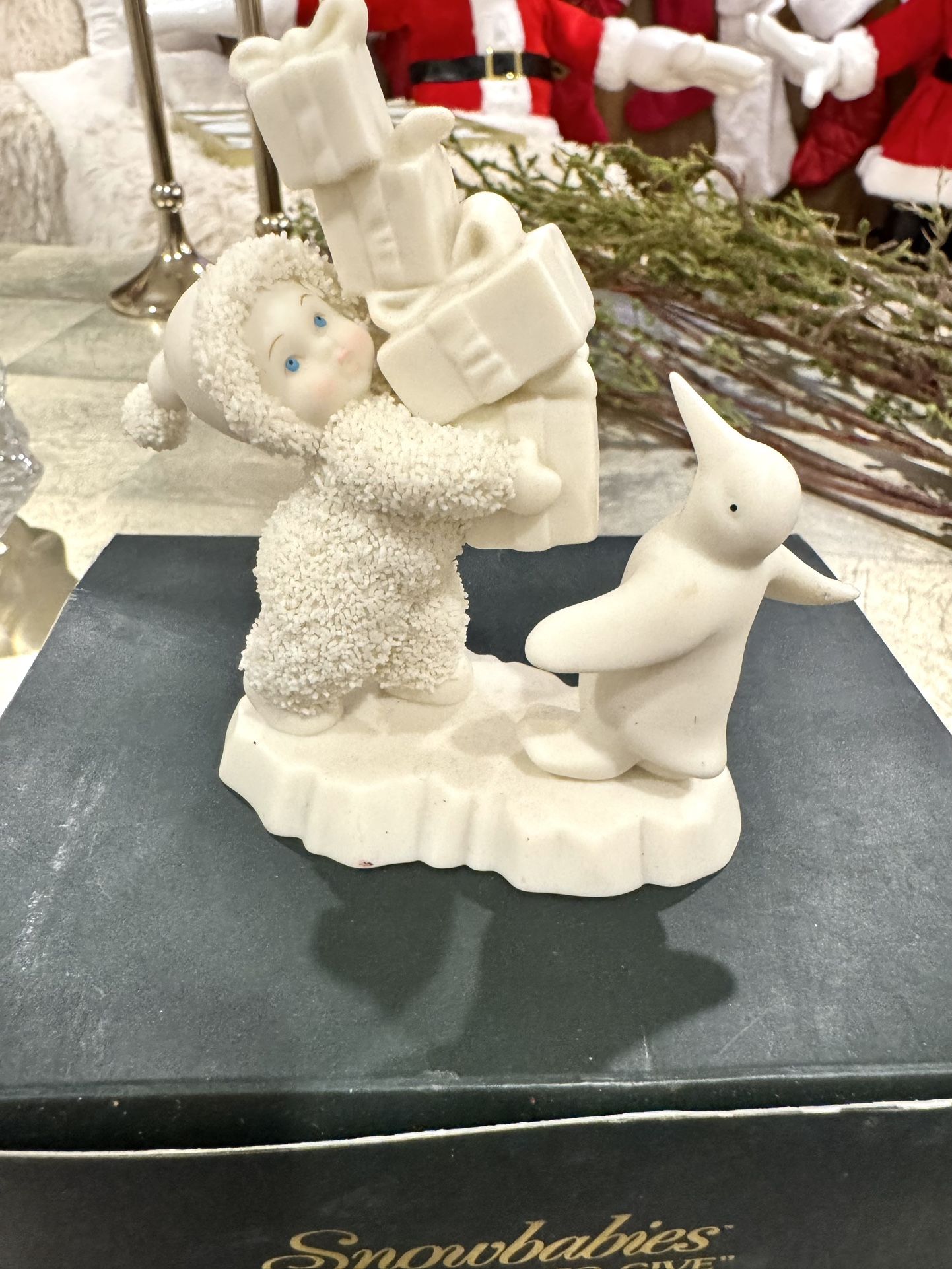 Christmas Snowbabies All 3 $20