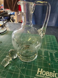 Crystal Beverage decanter