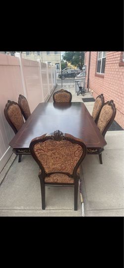 Dining set with 6 chairs