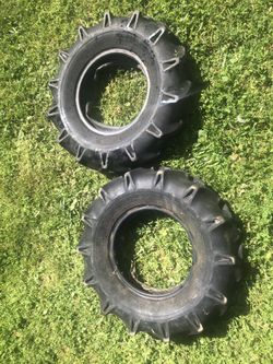 Pair Of 2 Tractor Tires Bridgestone