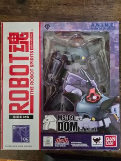 Gundam robot spirits MS-09 Dom #195 figure