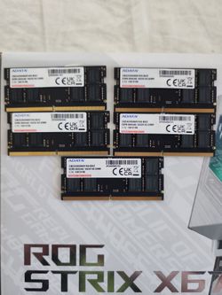 5x 16GB DDR5 5600 RAM sticks