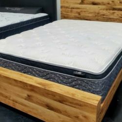New Hyanna wooden bed frame