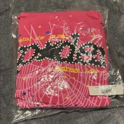 Pink Spider Hoodie