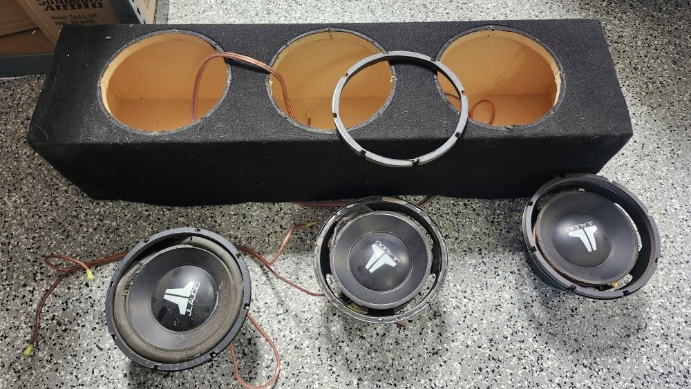 JL Audio 10W6 Subs - Need Reconing