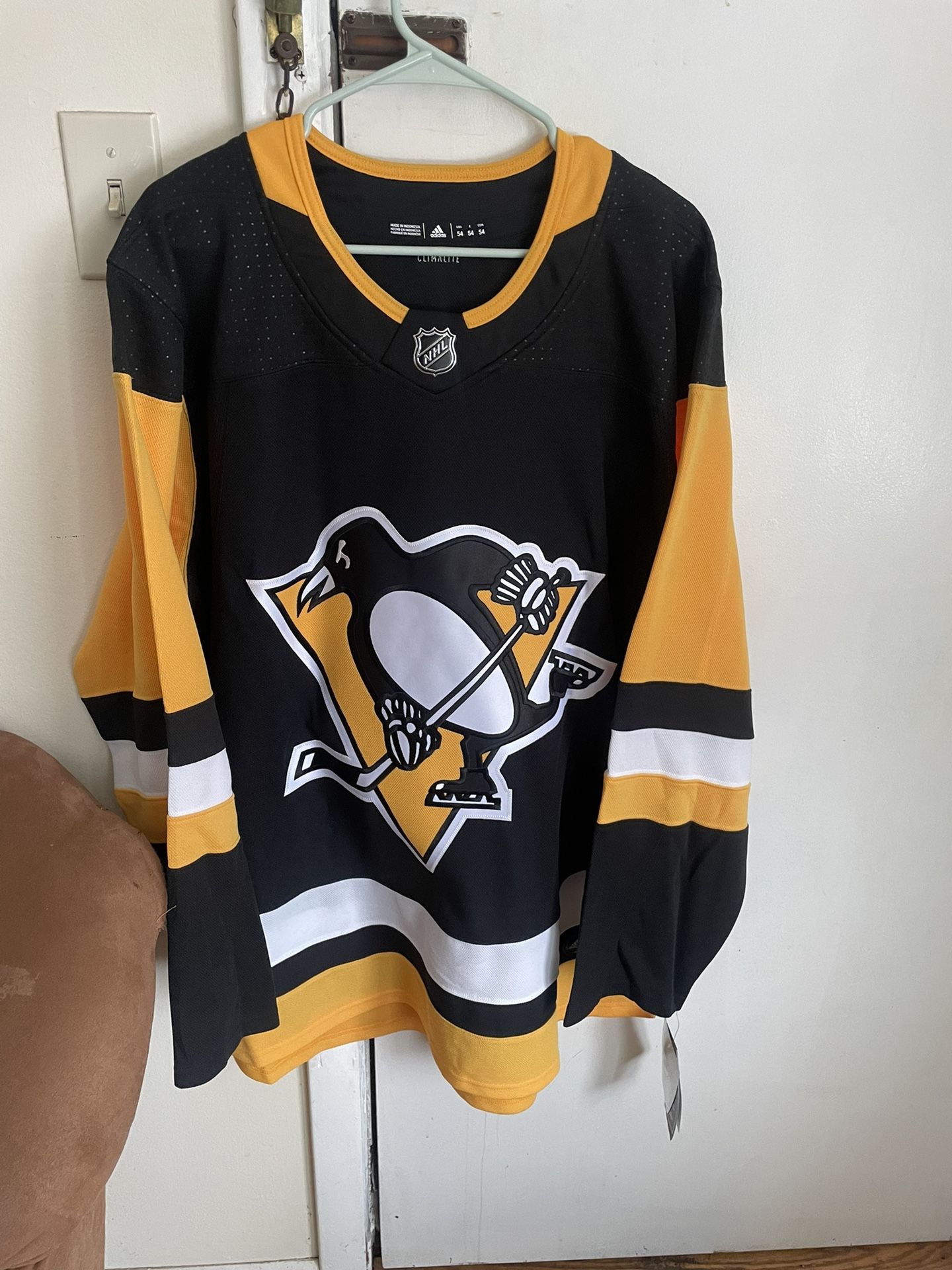 Pittsburgh Penguins Adidas Men's NHL Men's Authentic Jersey 54