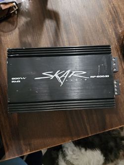 SKAR AUDIO RP 800.1D AMPLIFIER
