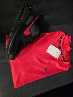Nike air max and Nike T shirt....shoes size 10.5...shirt size XL...authentic Not replicas