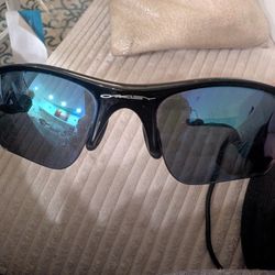 Oakley Flak Original Sunglasses Polarized With Set Of Extra Lens 2 Pair