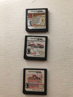 3 Nintendo ds games