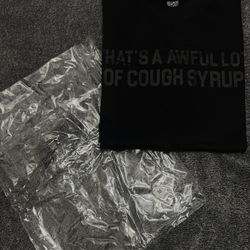 Black and Grey Awful Lot Of Cough Syrup