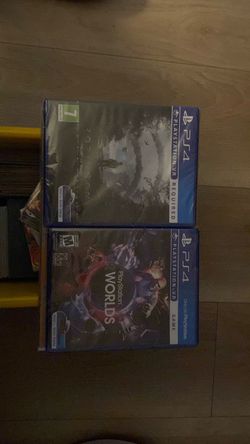 PS4 VR Games Bundle VR WORLDS AND ROBINSON THE JOURNEY