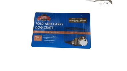 Great Choice Fold And Carry Dog Crate Black Kennel Habitat