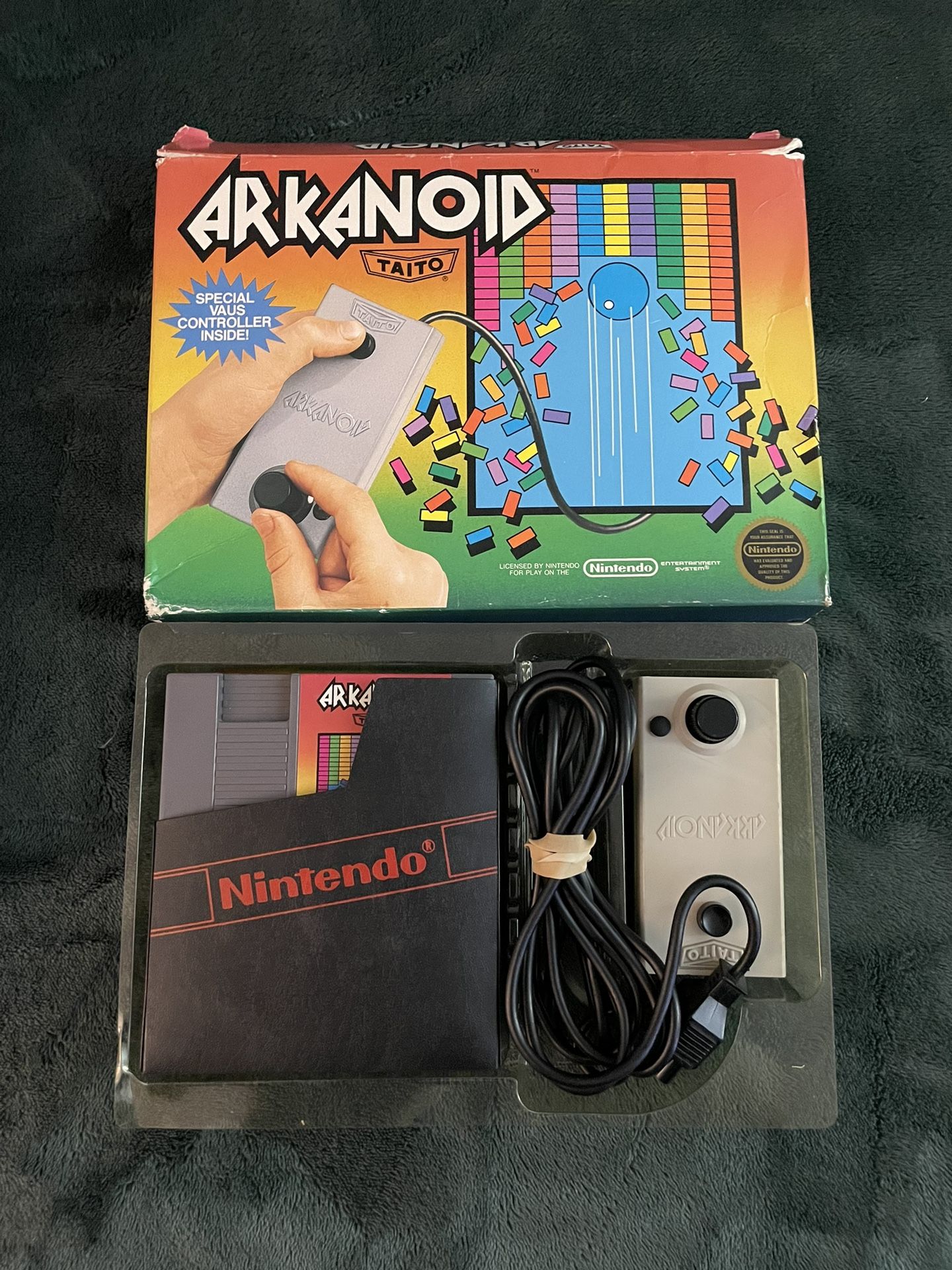 NES Arkanoid Controller Bundle Complete