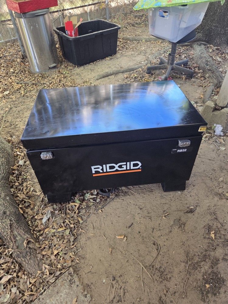 Ridgid Tool Box See Photos For Zises Mira Las Fotos Para Las Medidas Semiusado Tengo Ka Llave I Have Key $280 Obo Área Jersey Village 77O41