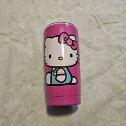  Hello Kitty Tumbler Cup w/ Lid 